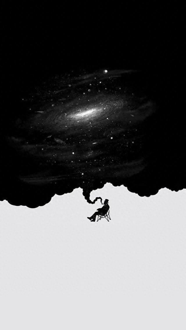 一组黑白创意意境图片:恐惧,他是生活真正唯一的对手