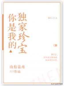 ​推你是我的独家珍宝等5本甜文，容你在我心里撒野想把你宠坏