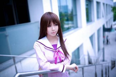 ​每日图鉴大赏，壹岐日和制服cosplay，真的爱了