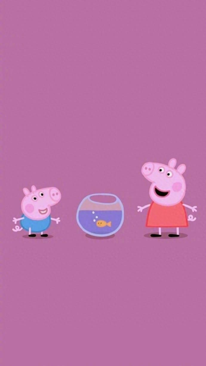 小猪佩奇高清壁纸头像:社会人专用