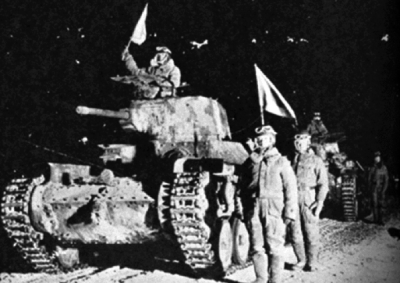 ​日本尚算可堪一战的中型坦克，被不断改进的九七式中战车