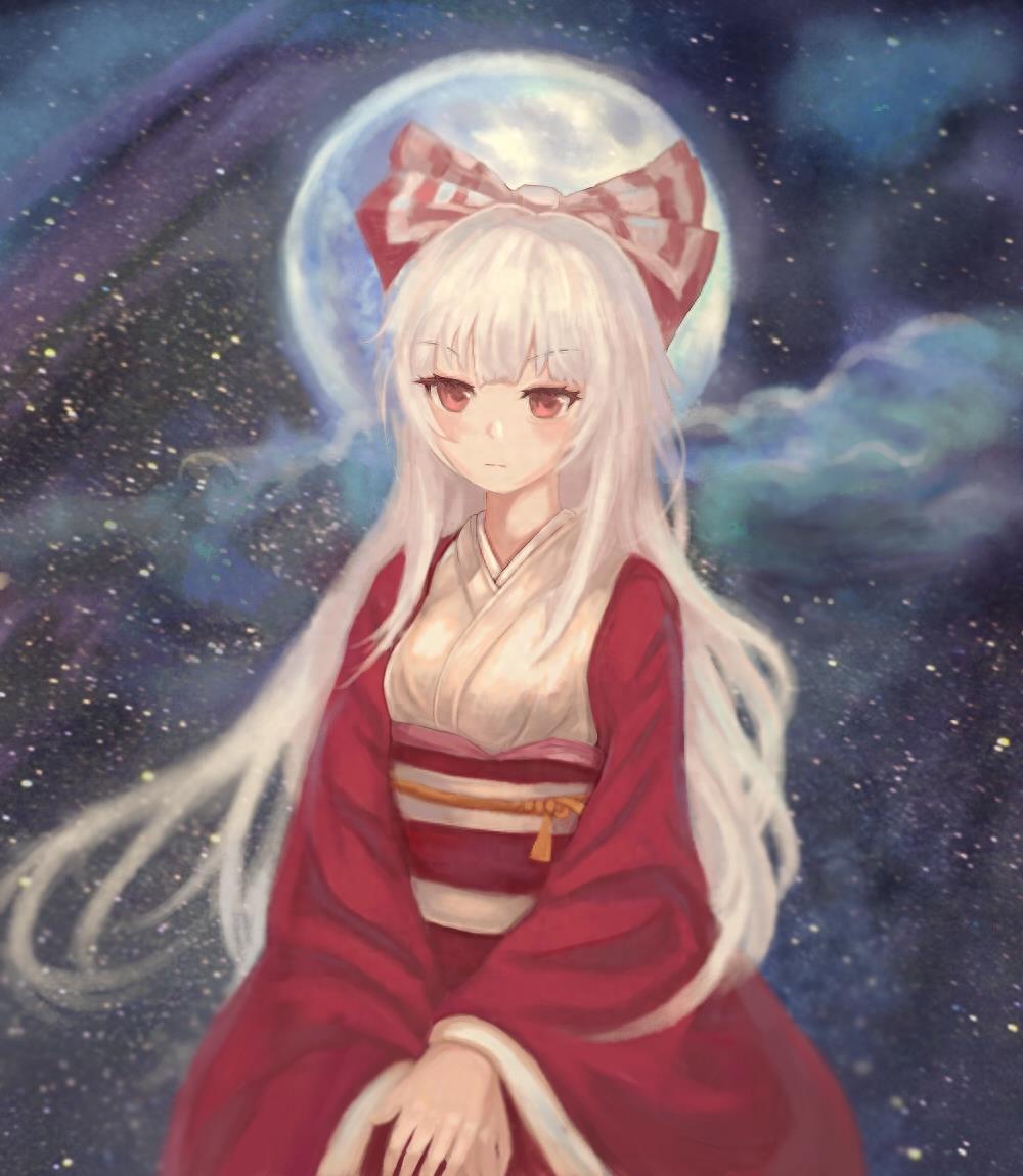 动漫人物特辑——藤原妹红，红妹妹