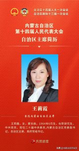 ​内蒙古自治区第十四届人民代表大会内蒙古自治区主席、副主席简历