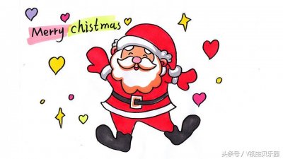 ​圣诞节相关简笔画来啦！