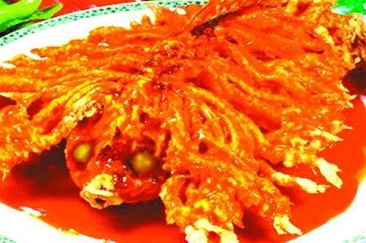 金毛狮子鱼——豫北名菜,色泽金黄,酸甜适口,春节不可多得的菜