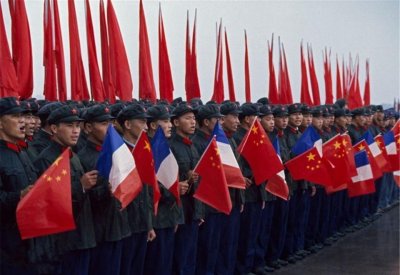 ​老照片：六十年前的解放军仪仗队，简朴而庄重