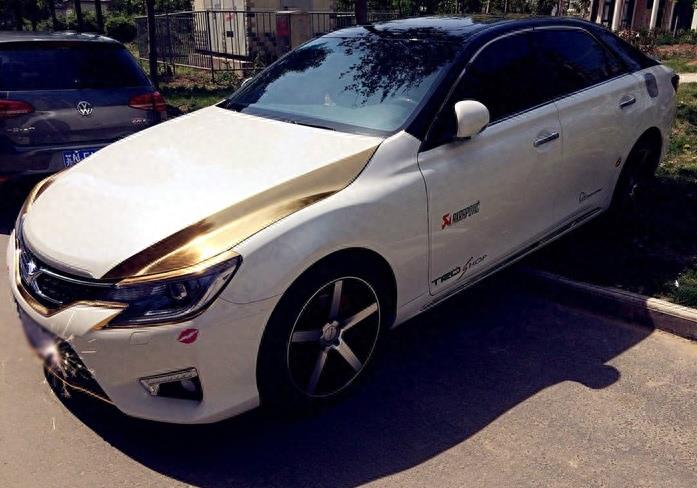 丰田锐志改装案例，选对车贴，还你一辆有型、有态度的轿车！