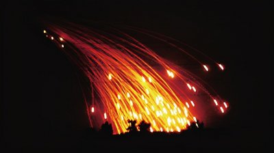 ​凶残的白磷弹重现江湖，集剧毒和难以扑灭于一身，但能镇定地战胜