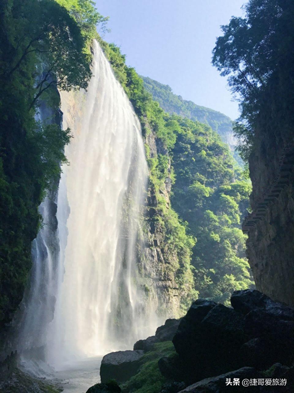湖北省 宜昌市 夷陵区 三峡大瀑布景区 中国十大名瀑之一