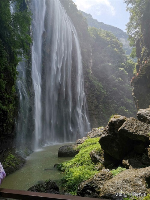 湖北省 宜昌市 夷陵区 三峡大瀑布景区 中国十大名瀑之一
