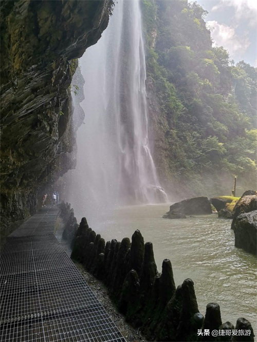 湖北省 宜昌市 夷陵区 三峡大瀑布景区 中国十大名瀑之一
