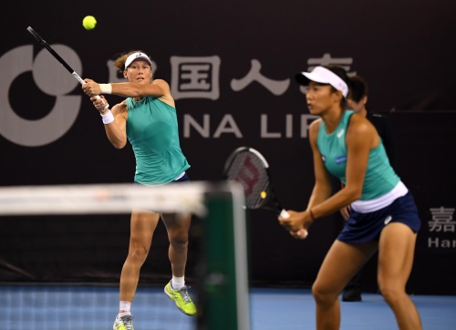 网球——中网：斯托瑟/张帅晋级