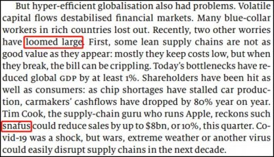 ​＂混乱局面，乱子＂ 英语怎么说？