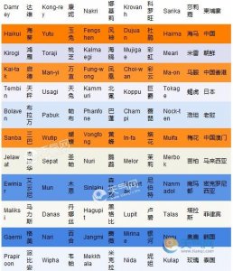 ​每次台风的名字都不一样看看台风名字的由来下次台风又叫什么吧