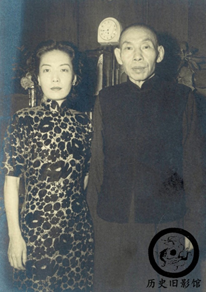 一组上海“土皇帝”杜月笙的罕见老照片:图八是其62岁时的结婚照