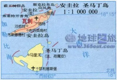 ​圣马丁岛—分属法，荷的岛屿