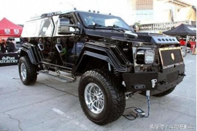 ​超千万级的彪悍越野车：骑士十五世，中国也有一台