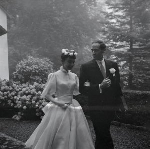 ​奥黛丽赫本与第一任丈夫Mel Ferrer的故事