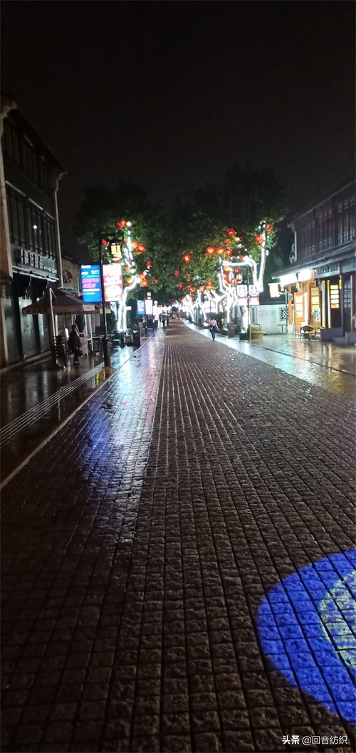 夜色,寻古迹,无锡南长街