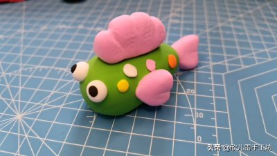 ​简单好做手工黏土橡皮泥海洋生物小鱼，一看就会适合亲子互动游戏