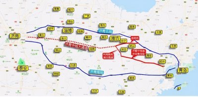 ​济青中线要修建了，看看走你家吗？