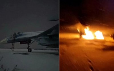 ​从未见过如此憋屈的苏27，中国不要只能送朝鲜，被乌克兰抢先烧了