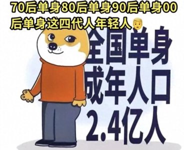 ​中国单身人口突破2.4亿：年轻人为何宁愿“孤寡”也不结婚？