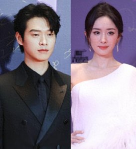 ​意难平？杨幂被抓拍到多次偷看魏大勋，两人意外同框画面曝光