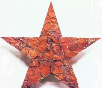 ​冷军画“五角星”，卖1005万后遭质疑，专家：放大10倍再来评价