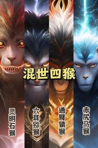 ​西游记四大灵猴是谁？混世四猴实力排行榜 第一个太过逆天