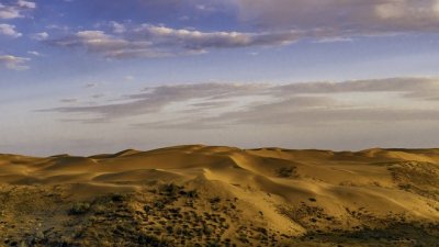 ​内蒙古鄂尔多斯，为一名叫远山正瑛的日本人，塑雕像，建纪念馆