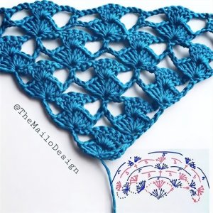 ​38款好看的钩针花片，看看有自己的喜欢的吗！附图解