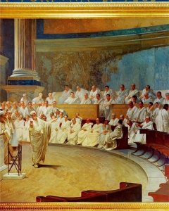 ​在罗马共和国后期，“面包与马戏”现象背后反映出的政治本质