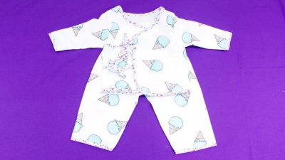 ​宝妈必备！亲手为宝宝做件婴儿衫，婴儿裤（附图纸）