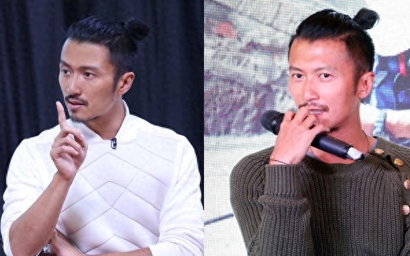 男士丸子头明明很MAN很帅，但看到最后一张还是觉得辣眼。。。