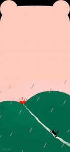 ​好看的iPhone小耳朵壁纸吖