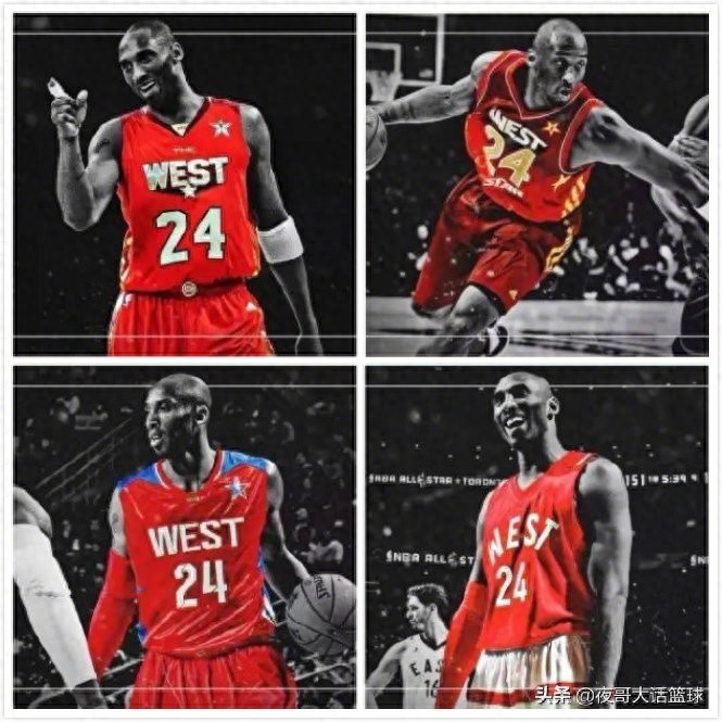 NBA传奇巨星科比.布莱恩特生涯穿过的36款球衣合集,满满的回忆