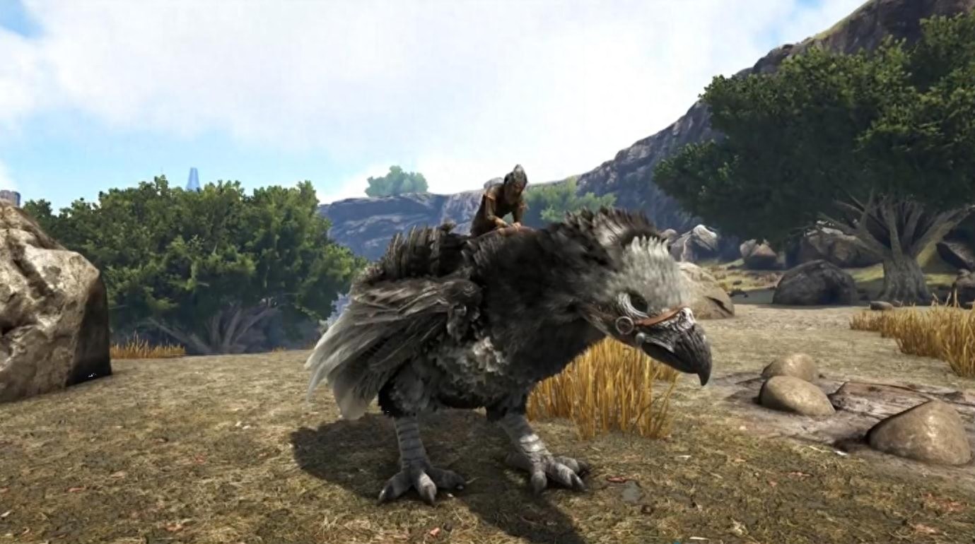 阿根廷神鹰神一般存在?《方舟生存进化》玩家单人就能制服它