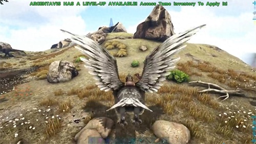 阿根廷神鹰神一般存在?《方舟生存进化》玩家单人就能制服它