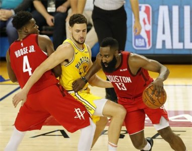 ​篮球——NBA：火箭胜勇士