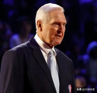 ​强如LOGO男韦斯特生涯只有1个得分王，那个时代得分王竞争太激烈